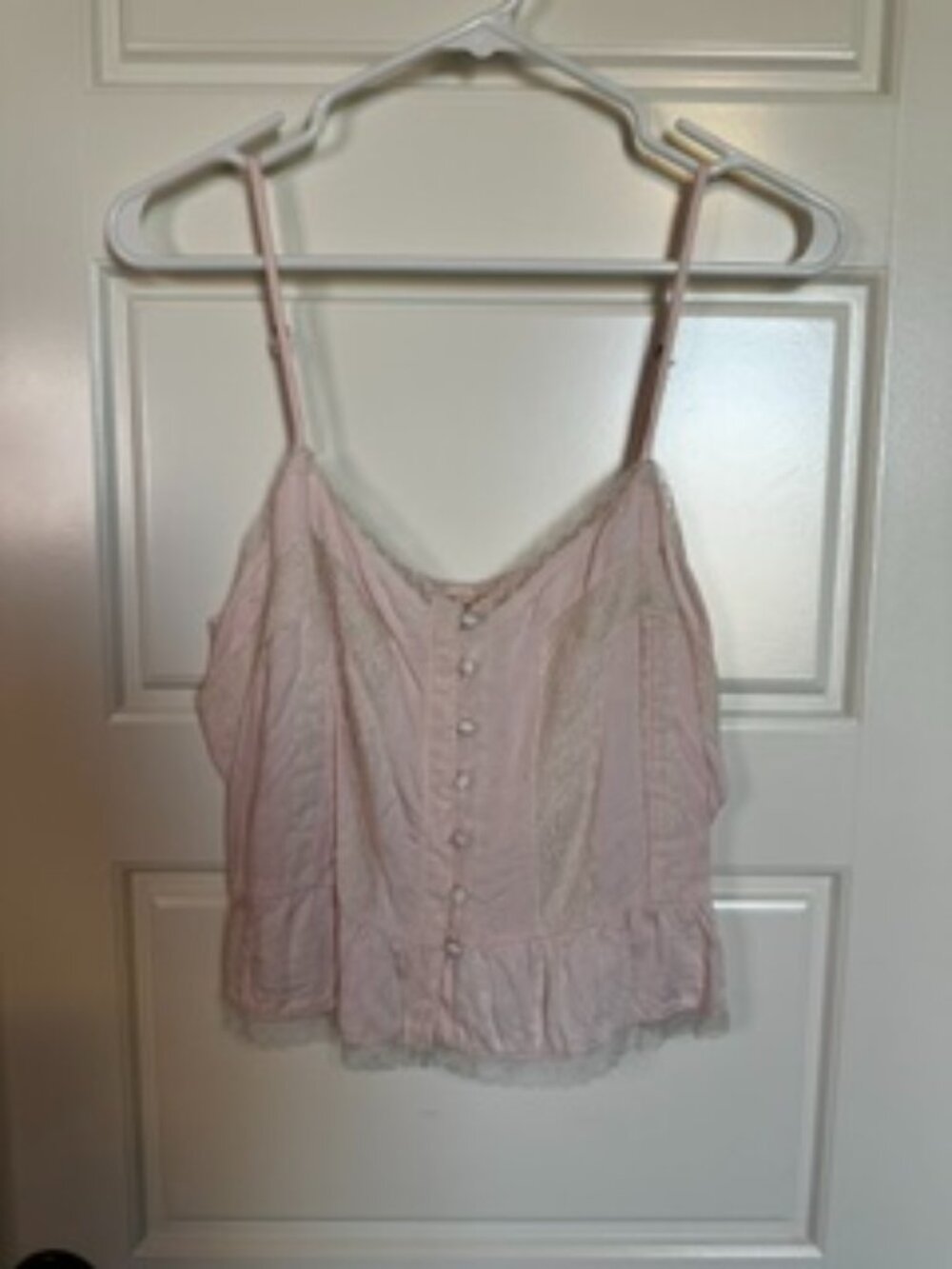 Tiny Tank Top Blouse with lace